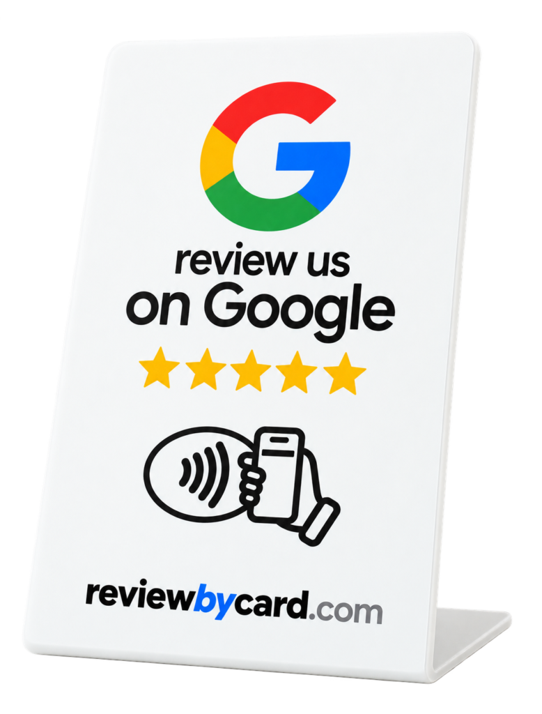 Google Review Stand