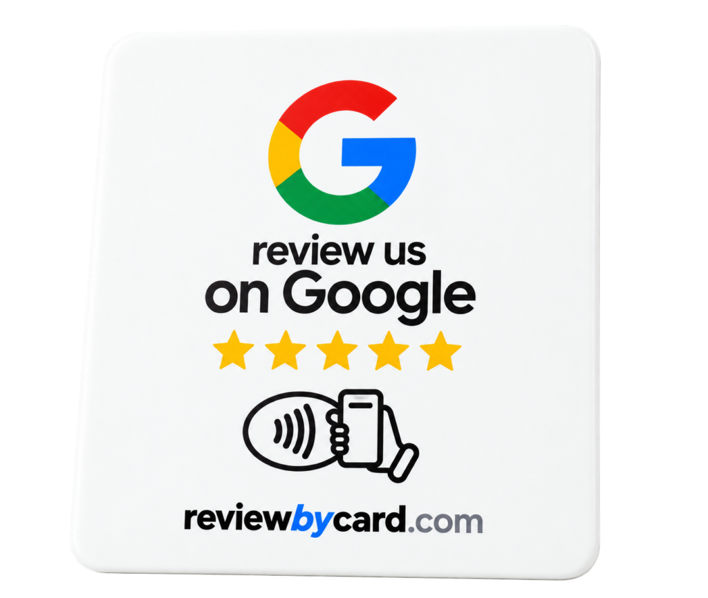 Google Review Plate